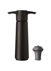 VACUVIN | Wine Saver zwart + 1 Vacuum Stop